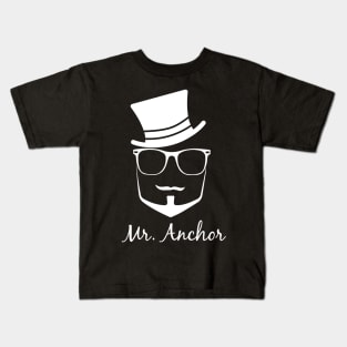 Mr Anchor Beard T-Shirt Kids T-Shirt